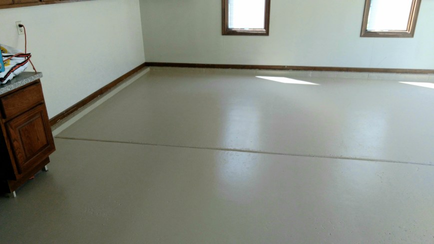 Garage epoxy OKEMOS