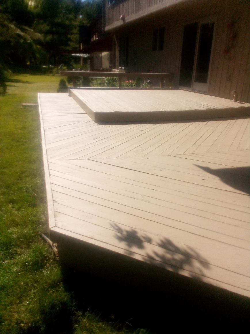 Deck staining okemos