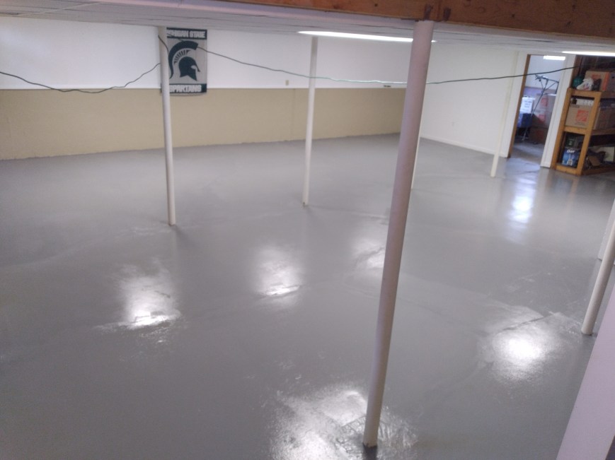 Basement Epoxy Okemos MI