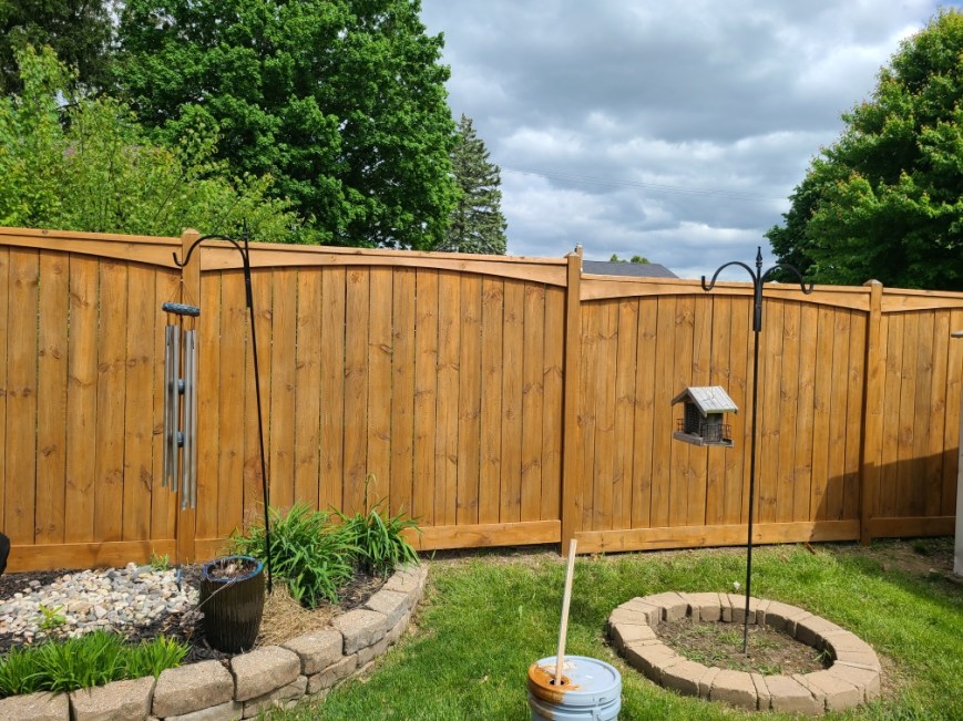 Fence Staining
